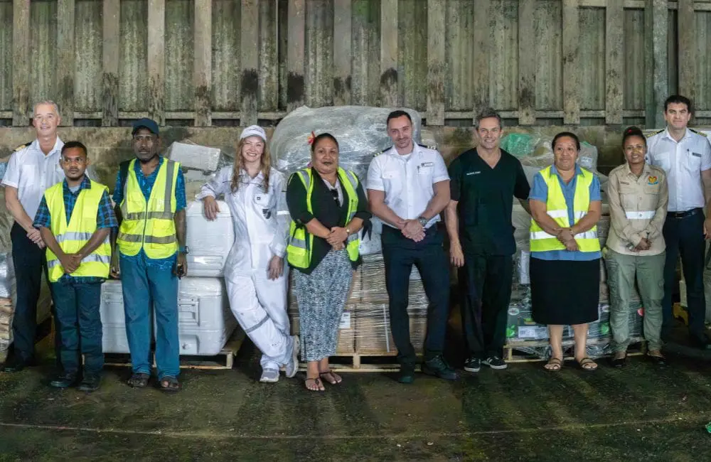Seabourn delivering vital supplies in PNG