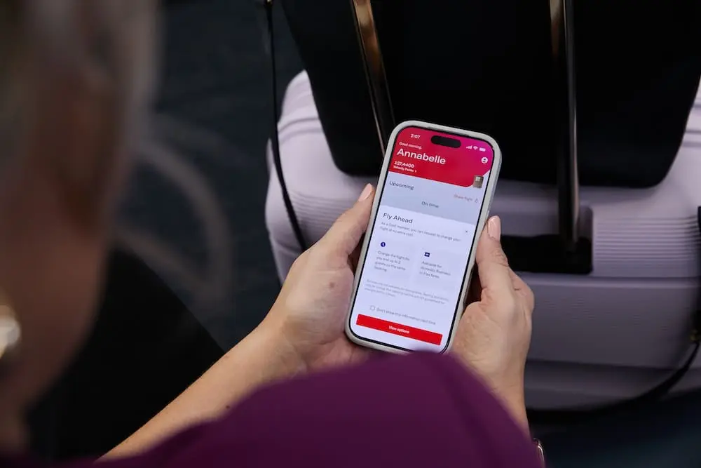 Virgin Australia app upgrade