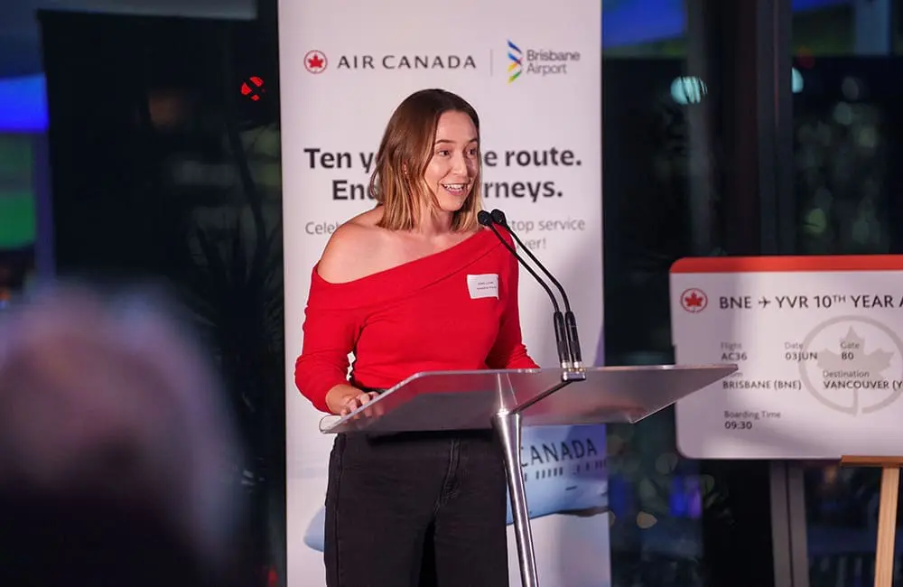 Brisbane Airport Senior Vice President of Aviation Marketing & Partnerships Kirsty Lucas