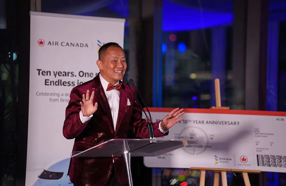 Air Canada Managing Director – International Sales Rocky Lo.