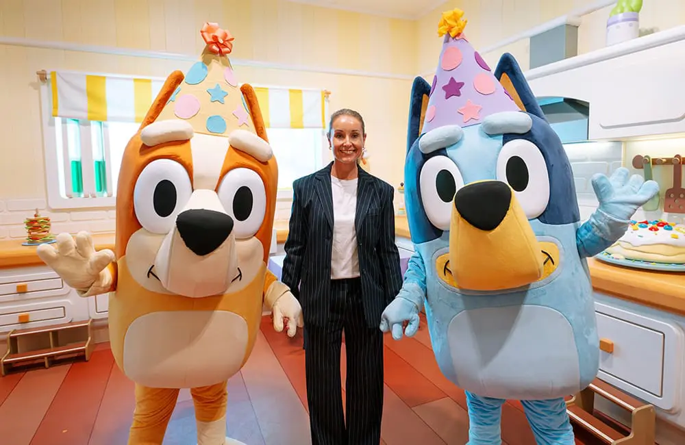 For real life! Bluey's World extends Brisbane run until 2028 as visitors top 500K