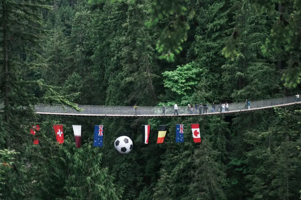 Capilano Suspension Bridge, BC.