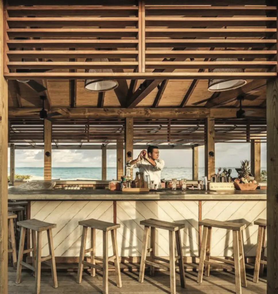 Double Island bar render Queensland island