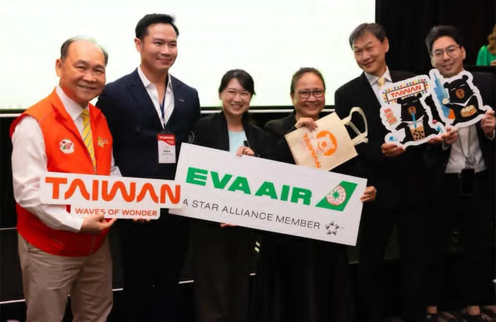 Visa-free and direct from Australia: Taiwan courts Aussie travellers with new experiences 4 Philippine Travel & Trade's Amy Paatan was the EVA Air winner at the Brisbane roadshow for Taiwan Tourism Administration.