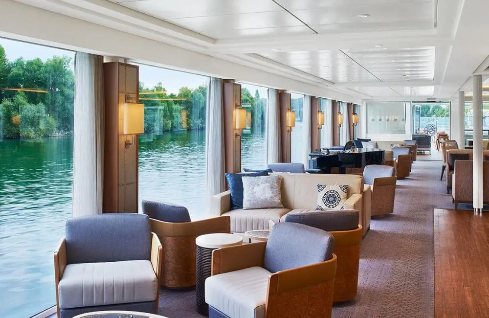 Views abound on a Viking European river ship