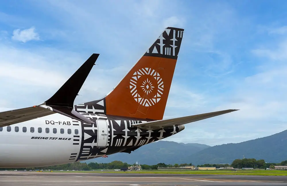 Fiji Airways aircraft.