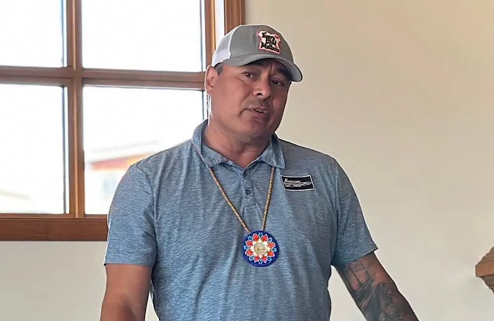 Greg from Moccasin Trails in Kelowna, whose stories of place, culture and reconciliation