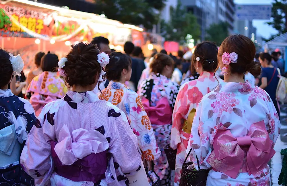 Gion Matsuri brings Kyoto’s streets to life across July, with lantern-lit evenings, community celebrations and the famed Yamaboko Junko float processions.
