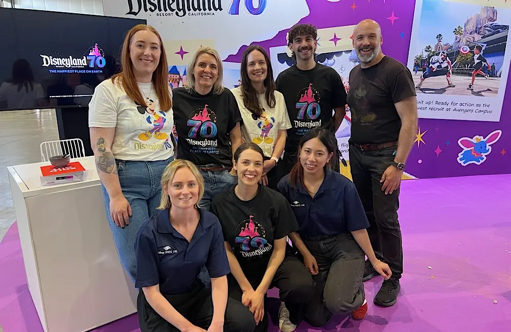 The Disney Destinations team marks Disneyland Resort’s 70th anniversary celebrations.