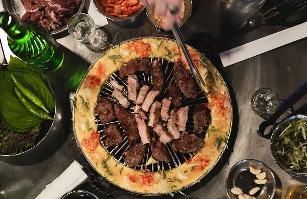 Korean barbecue.