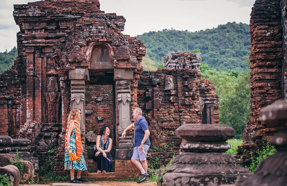 Intrepid-Travel-travellers in vietnam_hoi-an_my-son