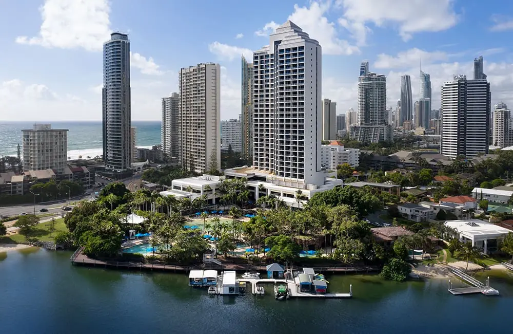 JW Marriott Gold Coast Resort & Spa exterior.