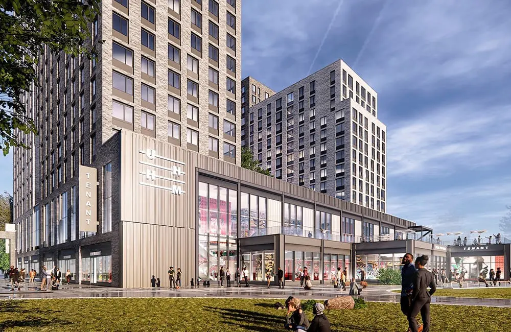 Render of the Universal Hip Hop Museum in South Bronx, opening in 2027. Image: Universal Hip Hop Museum