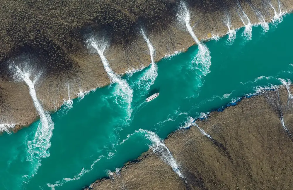 Aerial image of Odyssey Expeditions Ultimate Kimberley Expedition – Ecotourism Hall of Fame