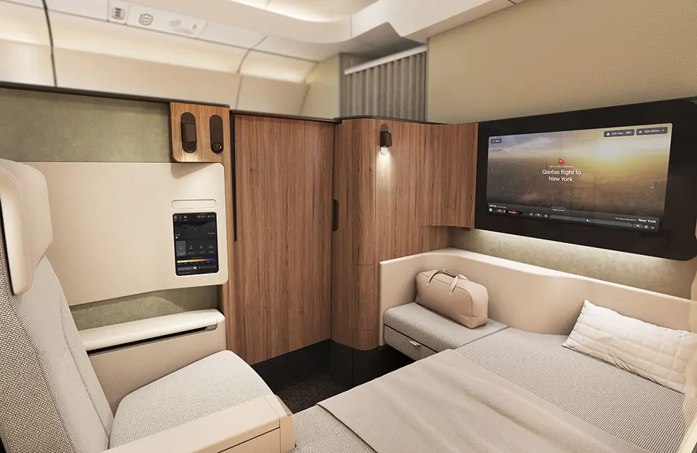 First look: Qantas unveils Project Sunrise cabins for Sydney-London nonstop flights from 2027