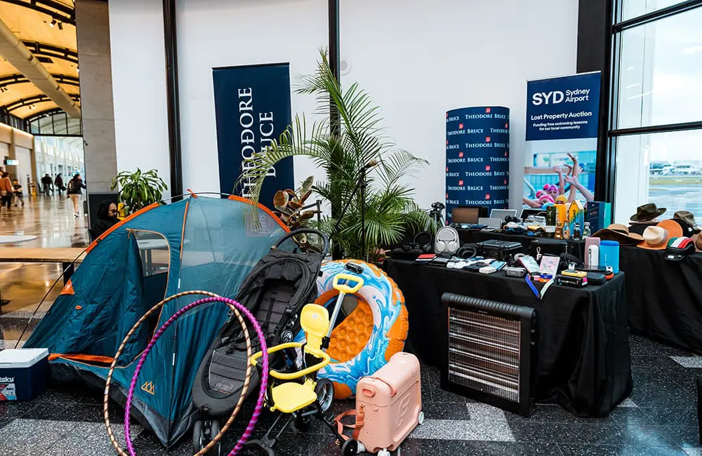 Even outdoor gear is up for auction.