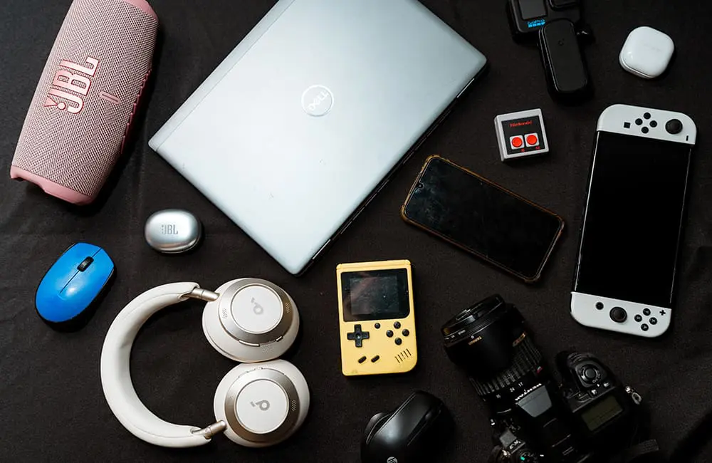 Tech items at Sydney Airport's Lost Property Auction