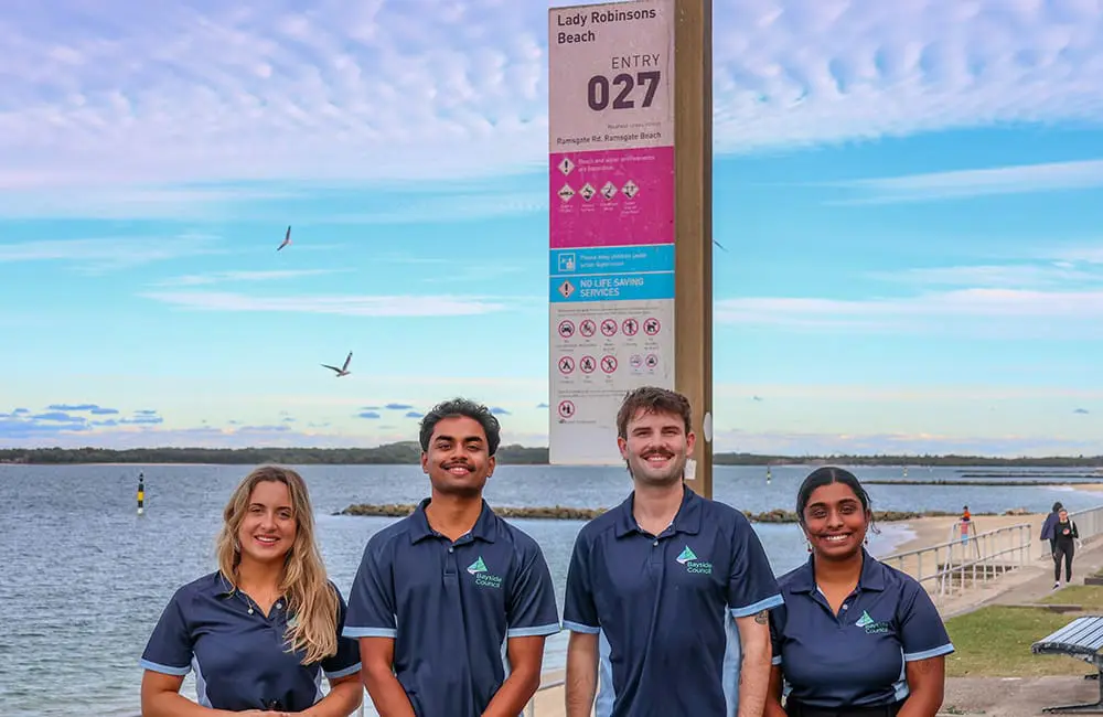 Community Learn to Swim and Water Safety Program team. Image: Bayside Council 