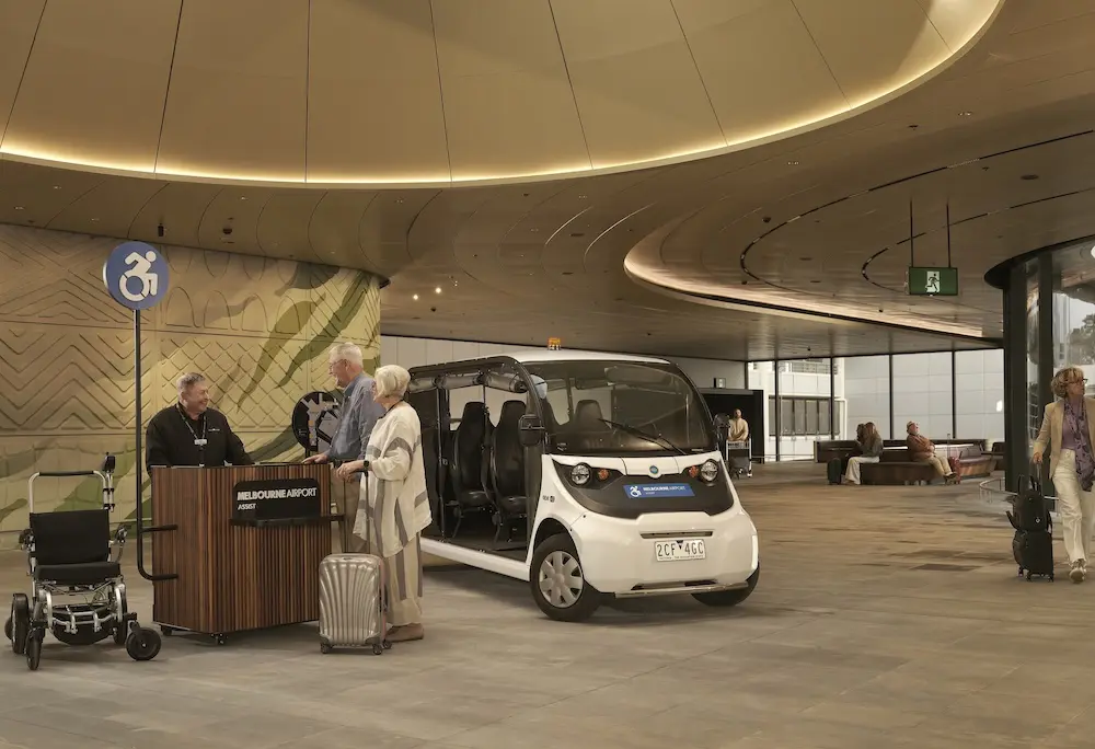 Render of T123 Transport Hub Airport Assist Mobility Hub