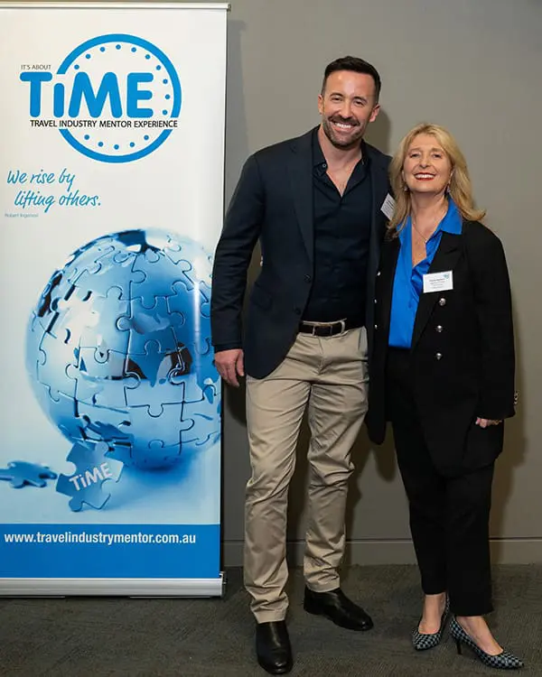 Mentee to sponsor: Hartmann Advisory backs travel's TIME program for next-gen investment 2 Hartmann Advisory Founder & Managing Director Matt Endycott with TIME Chair Penny Spencer.