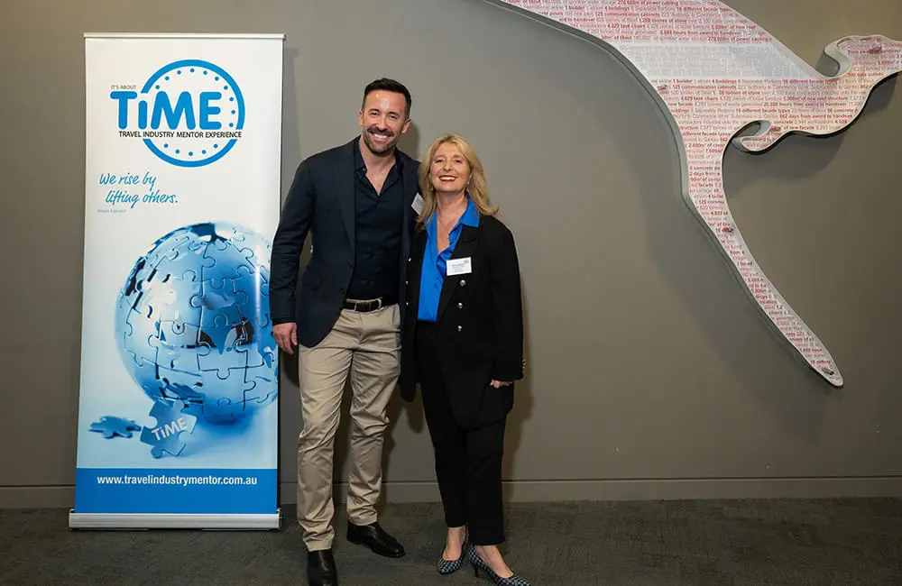 Mentee to sponsor: Hartmann Advisory backs travel's TIME program for next-gen investment 1 Hartmann Advisory Founder & Managing Director Matt Endycott with TIME Chair Penny Spencer.
