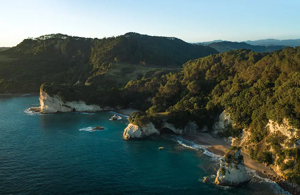 Beyond the backdrop: 13 new Infinity itineraries uncover a different side of New Zealand for Aussies 3 Lush landscapes at Whitianga in the Coromandel. - Infinity Holidays x Tourism New Zealand campaign