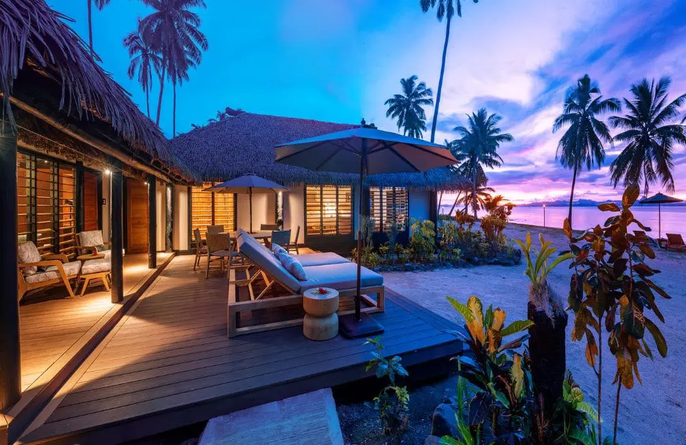 Jean-Michel Cousteau Resort Fiji new expanded two-bedroom bures