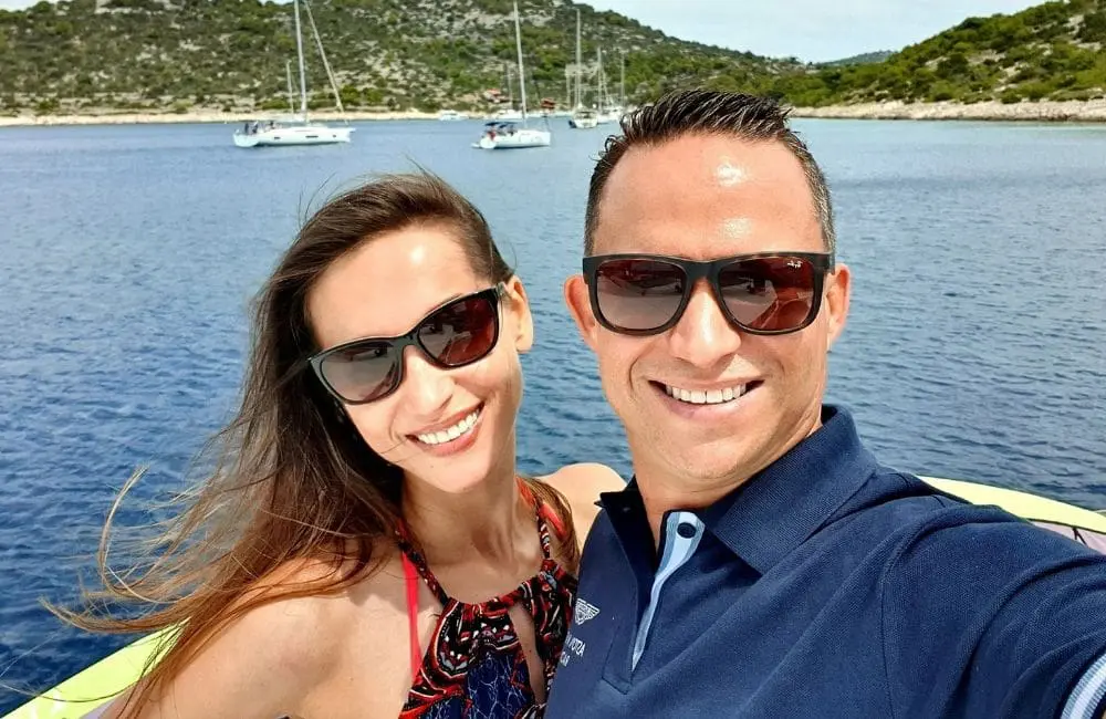 Unforgettable Croatia’s co-founders Graham Carter and Julia Shikina  