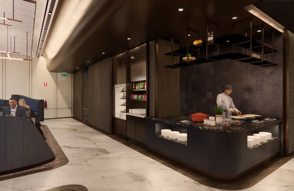 Singapore Airlines breaks ground on new SilverKris Lounge at Melbourne Airport 2 First class lounge at the new SilverKris Lounge at Melbourne Airport