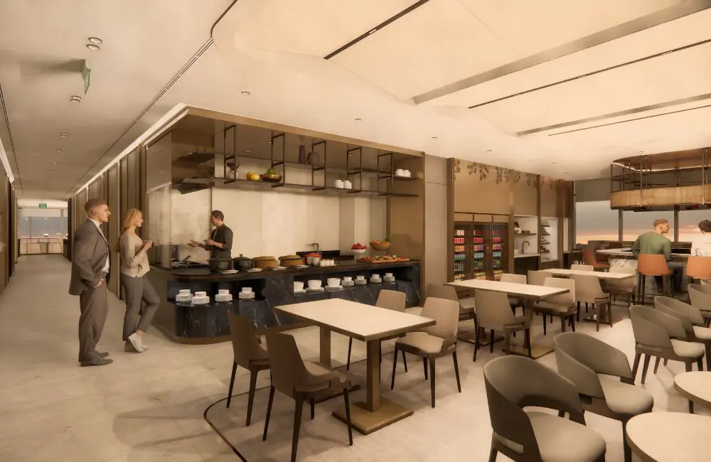 Singapore Airlines breaks ground on new SilverKris Lounge at Melbourne Airport 1 Business class lounge at the new SilverKris Lounge at Melbourne Airport