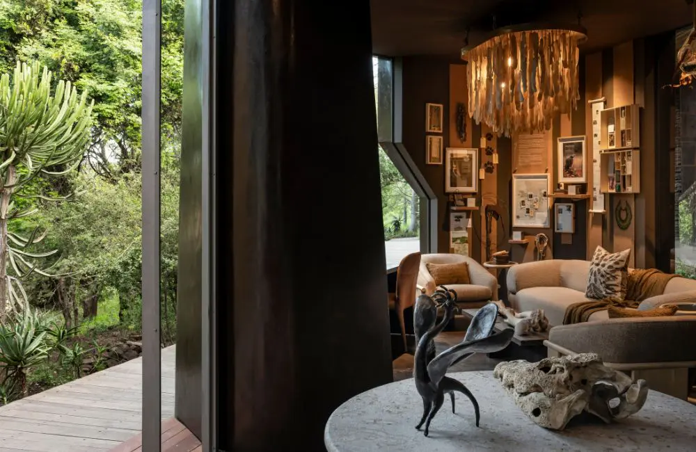 Singita Lebombo conservation lounge