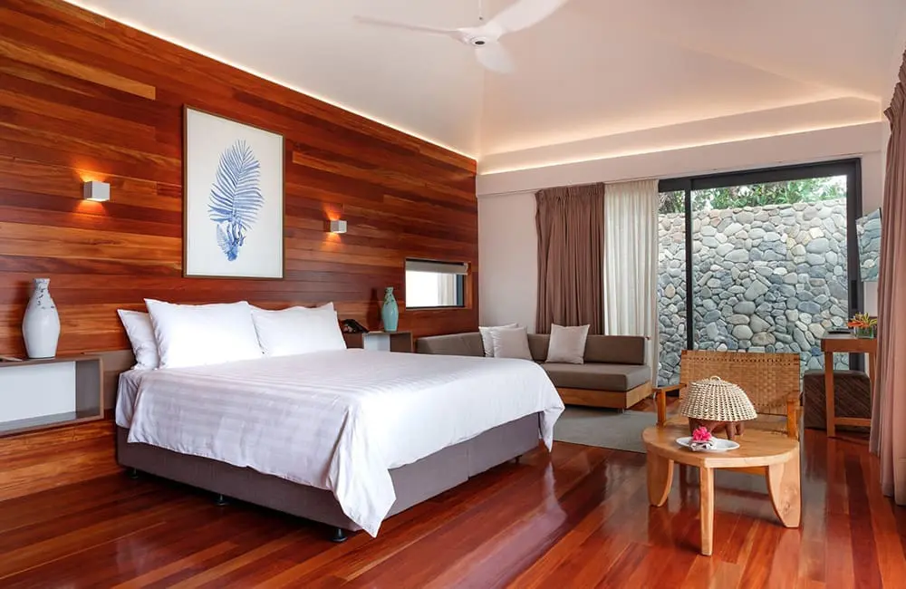 The updated two-bedroom villa at VOMO Island, Fiji