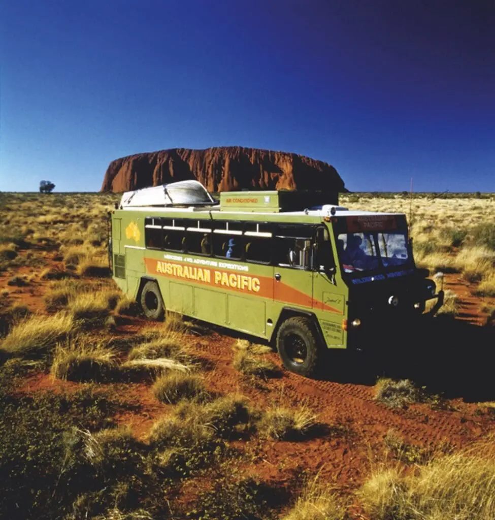 APT Luxury Travel in Uluru in the 1980s