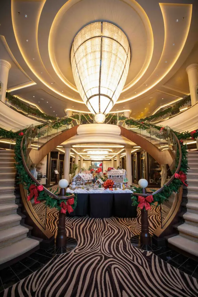 Regent Seven Seas ships during the festive season