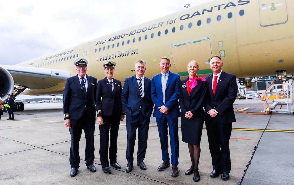 The Qantas Project Sunrise test flight