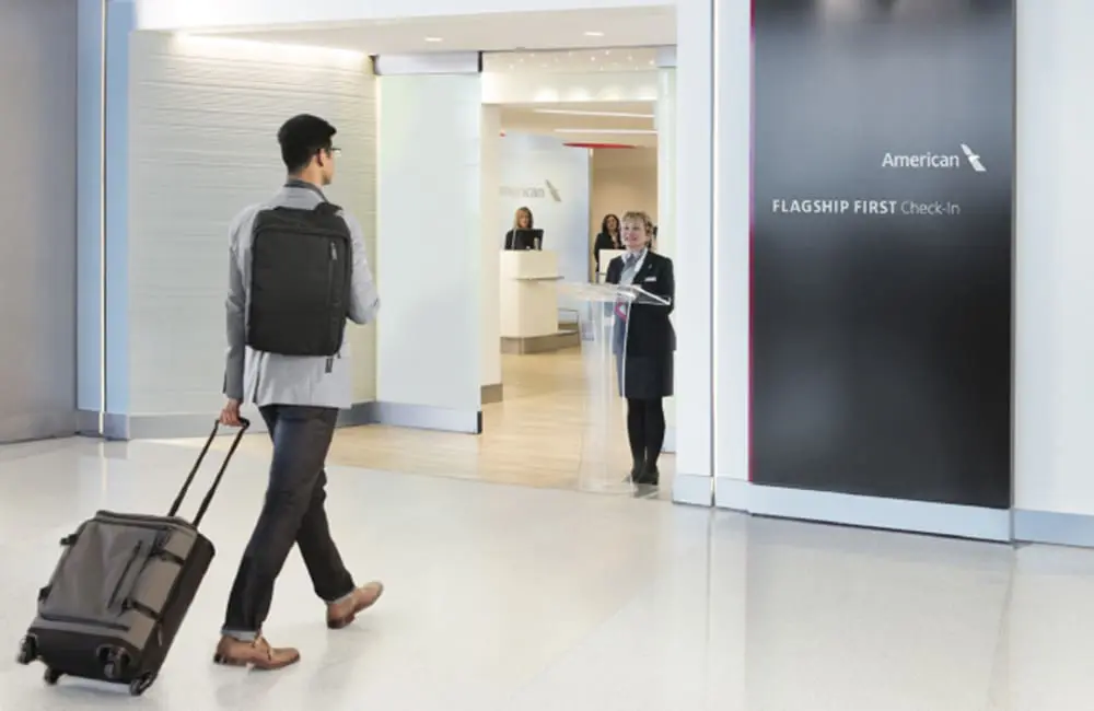 Flagship check-in will open at DFW in 2026. Image: American Airlines