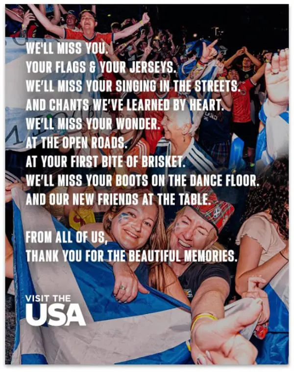 Brand USA courts Aussie World Cup 2026 fans to return stateside with 'More to Love' campaign 3 Brand USA 'More to Love' social media campaign static.