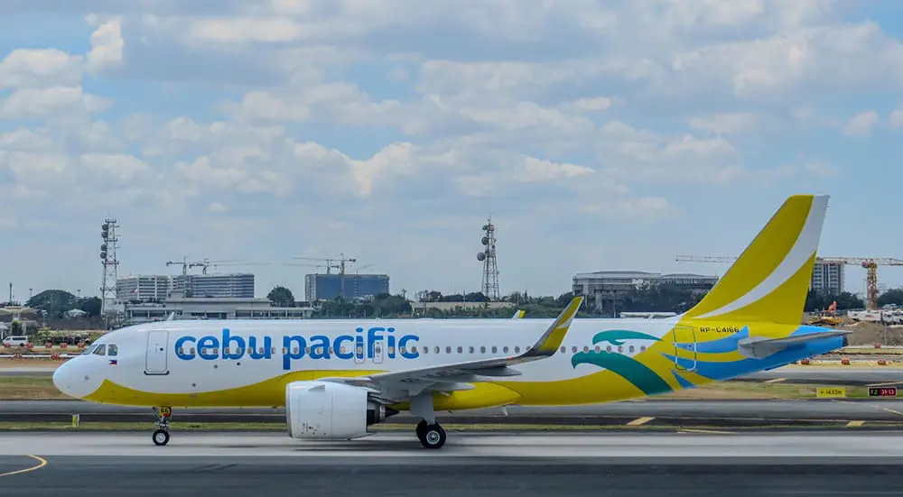 New Cebu Pacific Airbus A320neo aircraft.