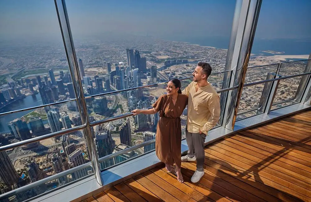 At the Top, Burj Khalifa in Dubai.