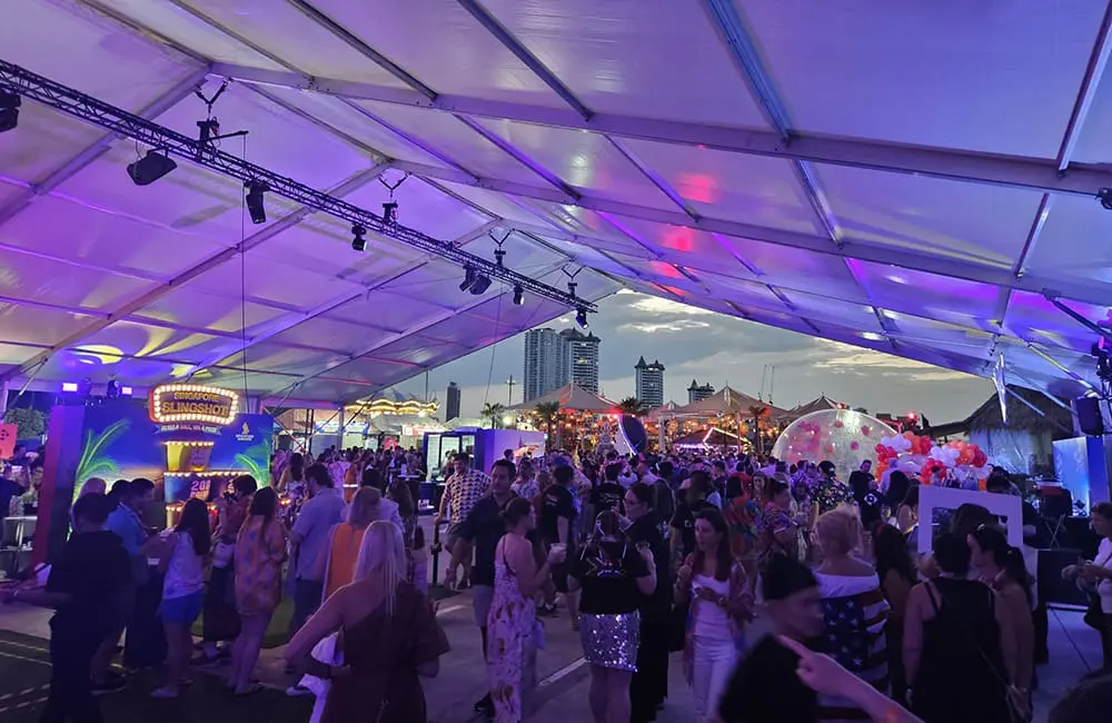 FCTG Global Gathering 2026 Singapore Airlines' Singapore Slingshot game at Flight Fest
