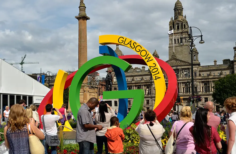 Glasgow 2026 Commonwealth Games kicks off putting Scotland in the spotlight 2 Glasgow 2014 Commonwealth Games emblem as the city gears up to host the Glasgow 2026 Commonwealth Games. Image: JohnFScott/iStock