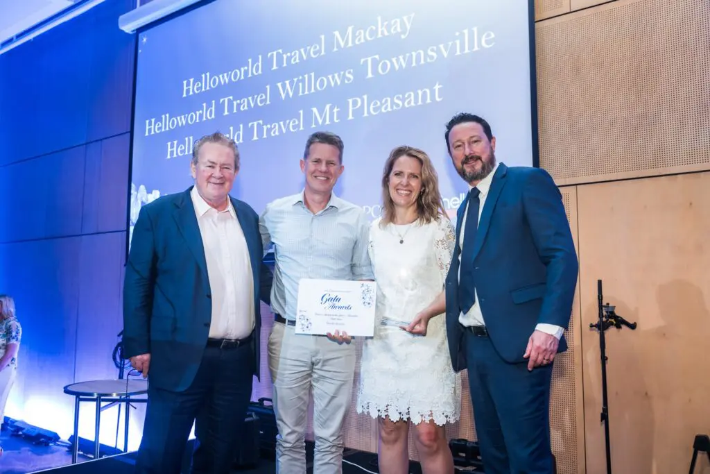 Helloworld Travel Mackay crowned Australia's best multi-store agency at OMC