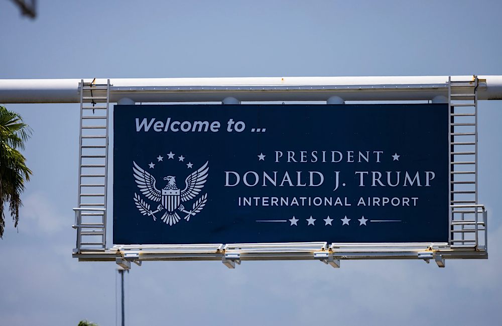 Forget PBI: Palm Beach airport renamed for Trump, with a new airport code to match