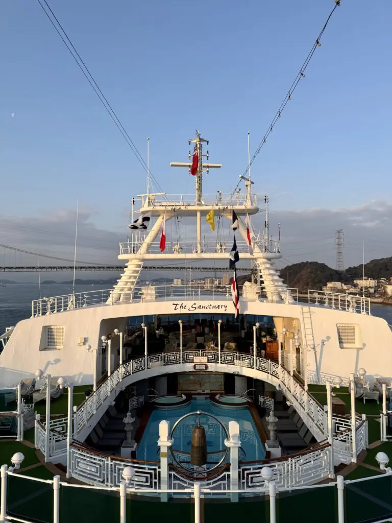 After countless trips to Japan, I just cruised there for the first time; here’s my verdict 6 Diamond Princess' The Sanctuary.