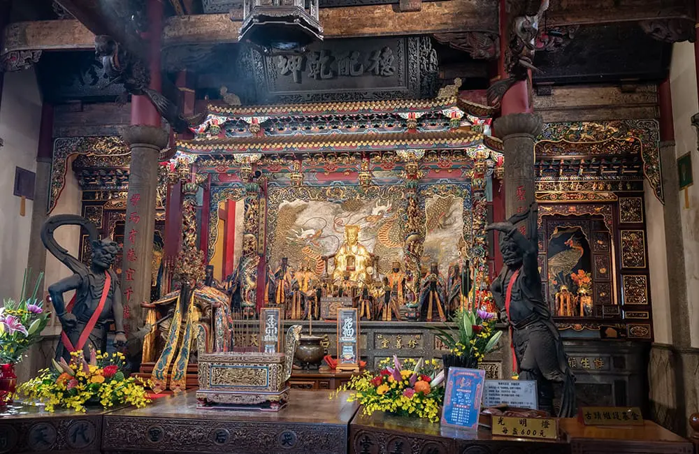 Cijin Island Temple in Taiwan. Image: InsideAsia