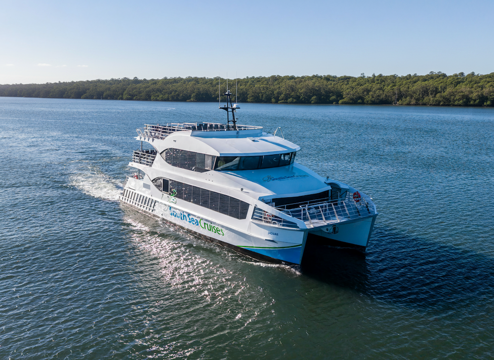 Fiji's third largest ferry launches in August, boosting Mamanuca and Yasawa access 1 South Sea Cruises Group has unveiled Jaguar
Fiji