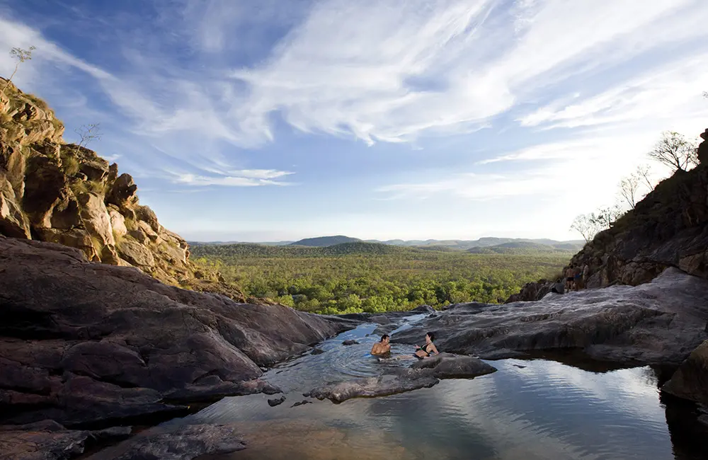 Crocodile Dundee's scene-stealing falls reopens in Kakadu in time for 40th film anniversary