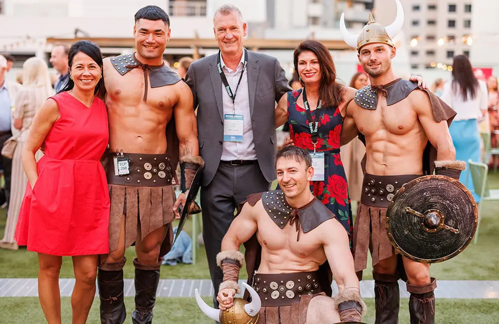 The Delta Air Lines ANZ team is ready for the NTIA Finalist Celebration with Viking.
