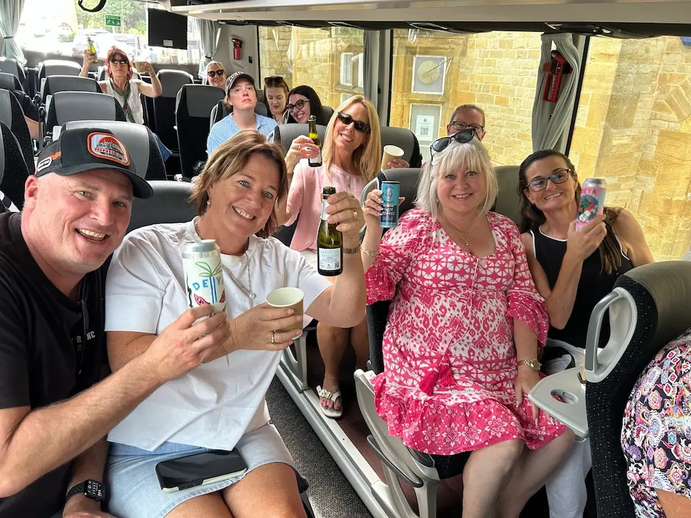 Travel advisors and hosts on the TTC Tour Brands famil