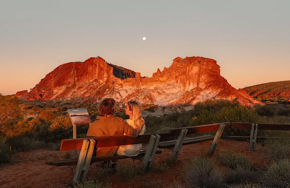 Red Centre: Rainbow Valley Conservation Reserve near Alice Springs. Supplied.
